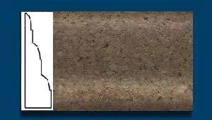 Плинтус пробковый ArtCorkDesing С 105 (Колер 7) 18x45x910 мм в Нижнем Тагиле