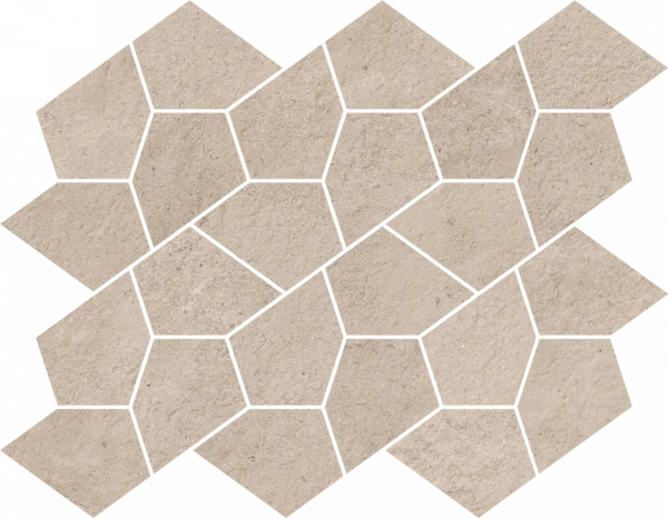 Керамогранит Italon Этернум Крим Мозаика Калейдо 35.6х27.6 (Натуральная) в Нижнем Тагиле