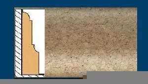 Плинтус пробковый ArtCorkDesing С 104 (Колер 5) 12x40x910 мм в Нижнем Тагиле