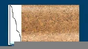 Плинтус пробковый ArtCorkDesing С 105 (Колер 8) 18x45x910 мм в Нижнем Тагиле