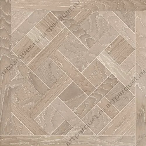 Модульный паркет Кочанелли Версаль Дуб Светлый 600*600*15 мм фаска в Нижнем Тагиле