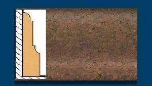 Плинтус пробковый ArtCorkDesing С 103 (Колер 11) 12х65х910 мм в Нижнем Тагиле