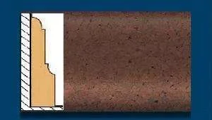 Плинтус пробковый ArtCorkDesing С 103 (Колер 13) 12х65х910 мм в Нижнем Тагиле