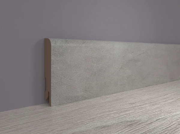 Плинтус MDF Bonkeel 24065 Бетон Лофт Натур (100х16х2400 мм) в Нижнем Тагиле