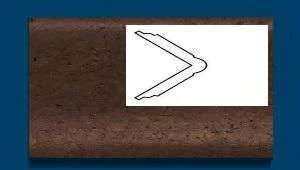 Угол пробковый наружный ArtCorkDesign С 303 Колер 14 в Нижнем Тагиле