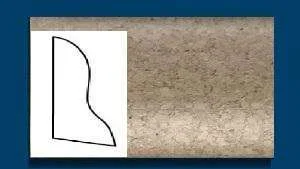 Плинтус пробковый ArtCorkDesing С 102 (Колер 6) 20x40x910 мм в Нижнем Тагиле