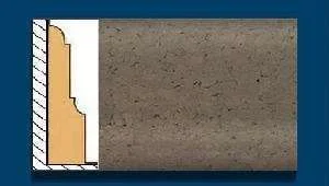 Плинтус пробковый ArtCorkDesing С 104 (Колер15) 12x40x910 мм в Нижнем Тагиле