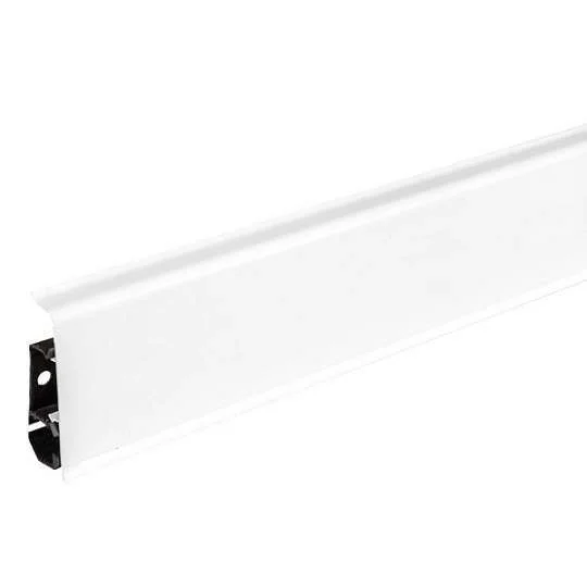 Плинтус пластиковый Arbiton INDO70 01 Белый блеск 2,5 м в Нижнем Тагиле