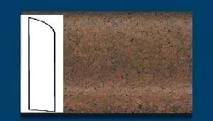 Плинтус пробковый ArtCorkDesing С 106 (Колер 11) 10х60х910 мм в Нижнем Тагиле