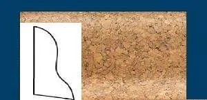 Плинтус пробковый ArtCorkDesing С 102 (Колер 8) 20x40x910 мм в Нижнем Тагиле