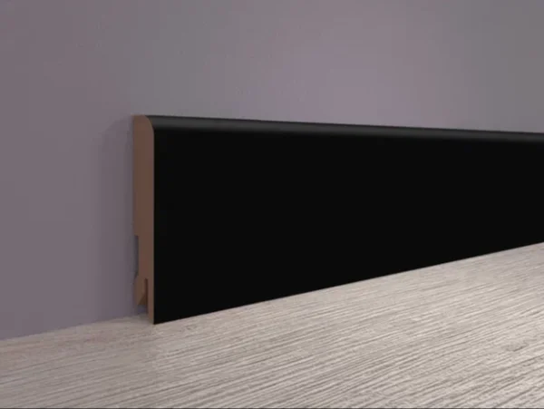Плинтус MDF Bonkeel 24032 Чёрный Софт (100х16х2400 мм) в Нижнем Тагиле
