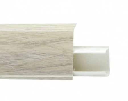 Пластиковый плинтус Royce №526 Дуб Орегон (55х23х2200мм) в Нижнем Тагиле