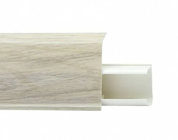 Пластиковый плинтус Royce №526 Дуб Орегон (55х23х2200мм) в Нижнем Тагиле