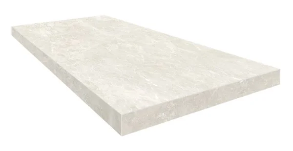 Керамогранит Coliseum Да Винчи Уайт Ступень угловая правая (Натуральный, 33х60) в Нижнем Тагиле