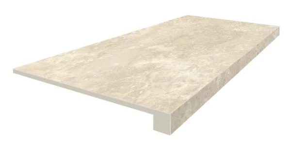 Керамогранит Coliseum Да Винчи Беж Ступень фронтальная (Натуральный, 33х60) в Нижнем Тагиле