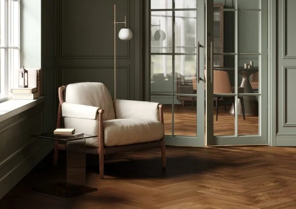 Паркетная доска Quartz Parquet Штучный паркет Орех Американский 44-400-29 в Нижнем Тагиле