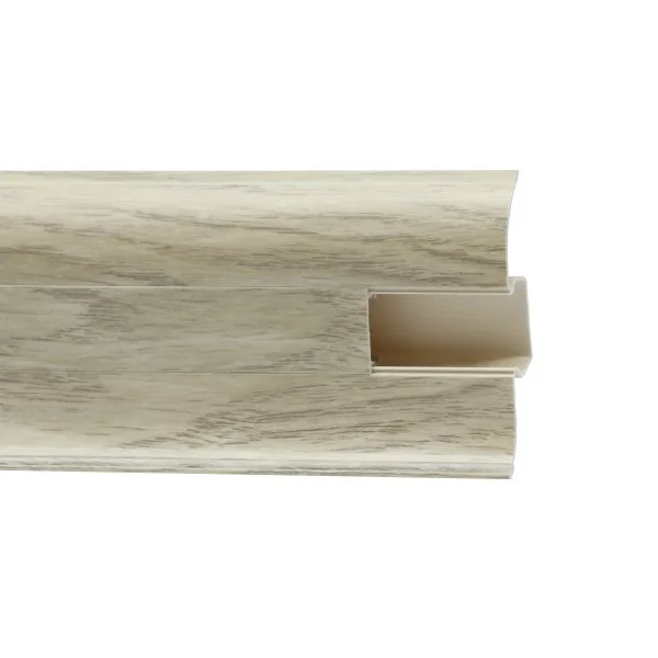 Пластиковый плинтус Royce №853 Дуб Супрема (58х22х2200мм) в Нижнем Тагиле