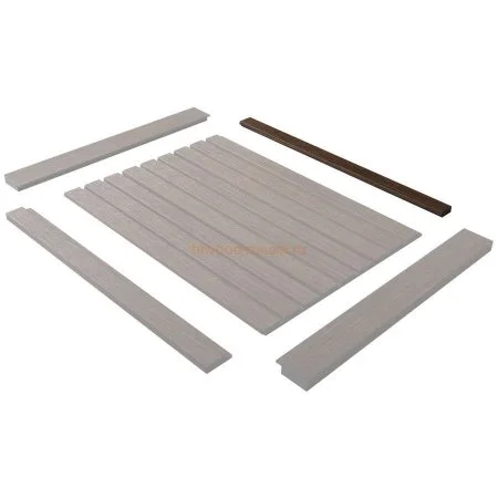 Финишный молдинг LF124B BR396 левый декорированный (31х12х2700мм) в Нижнем Тагиле