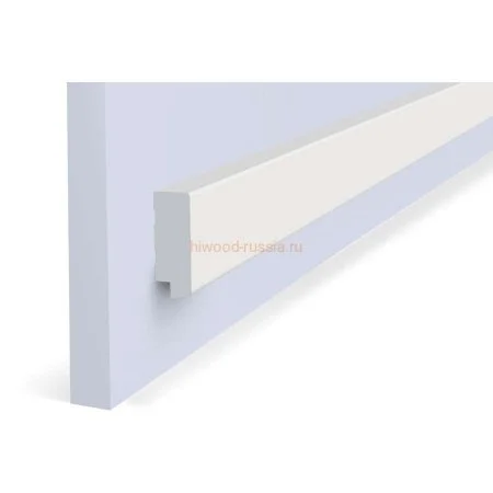 Финишный молдинг LF124B NP левый белый (31х12х2700мм) в Нижнем Тагиле