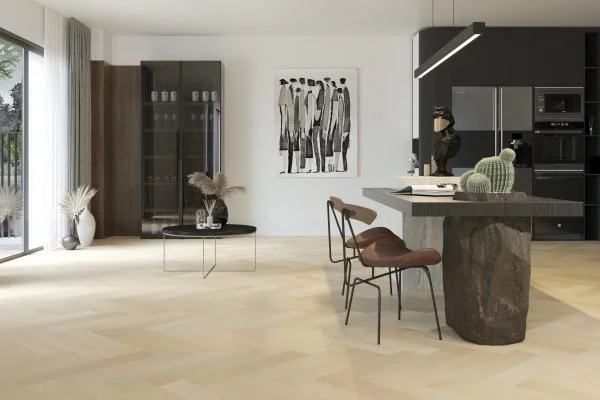 Паркетная доска Quartz Parquet Английская Ёлка Дуб Испанский 33-404 в Нижнем Тагиле