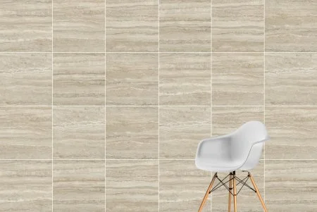 Керамогранит Vitra CityStone Травертин Линейный 60х60 (Натуральная и Реттифицированная) в Нижнем Тагиле