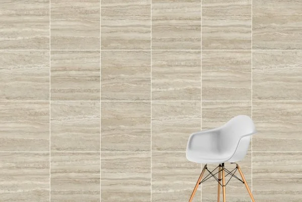 Керамогранит Vitra CityStone Травертин Линейный 60х60 (Натуральная и Реттифицированная) в Нижнем Тагиле