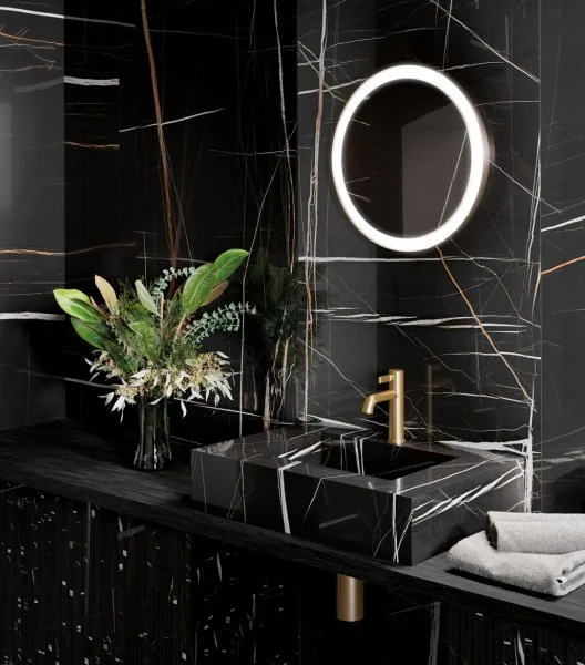 Керамогранит Italon Шарм Делюкс Сахара Нуар 80х80 (Натуральная и реттифицированная) в Нижнем Тагиле