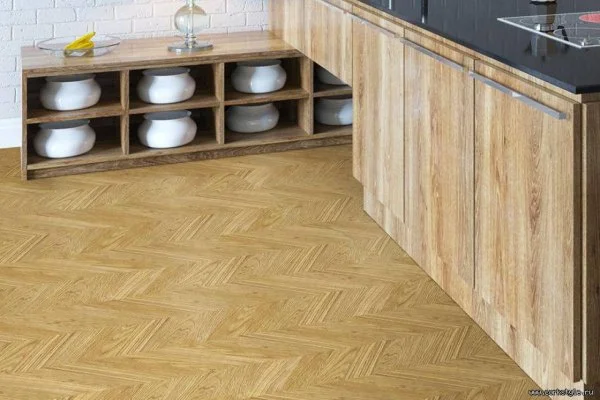 Пробковое покрытие CorkStyle Chevron Gold (1235*305*6 мм) HC в Нижнем Тагиле