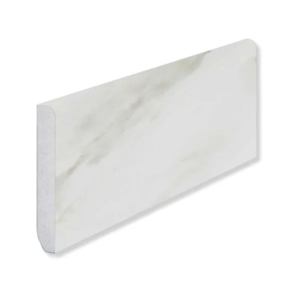 Кварцевый плинтус Fargo 6089-1 Белый Мрамор 80х11х2200 мм в Нижнем Тагиле