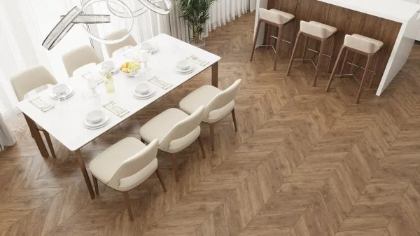 Кварц-виниловая плитка Alpine Floor Chevron Гевуина ECO 20-10 (2,5 мм. 43 класс) в Нижнем Тагиле