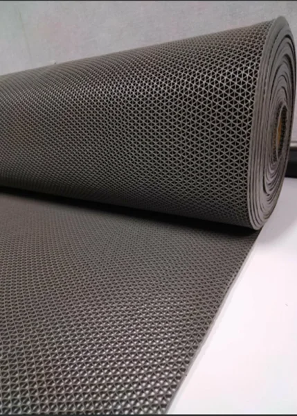 Грязезащитное рулонное покрытие ЗигЗаг Серый 5 мм (1,2 м) Китай в Нижнем Тагиле