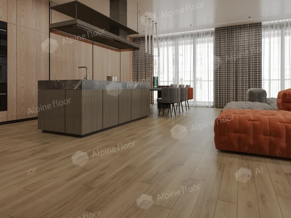 Каменно-полимерная плитка Alpine Floor Grand Sequoia Village Вайпуа ECO 11-1907 4мм, 43 класс в Нижнем Тагиле