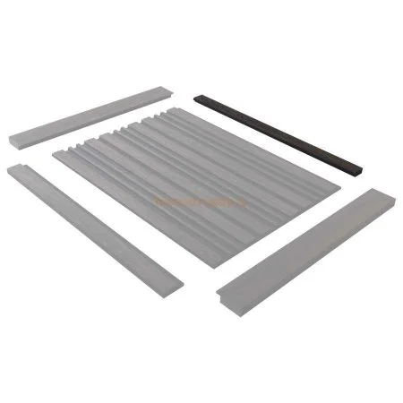 Финишный молдинг LF124B BR395K левый декорированный (31х12х2700мм) в Нижнем Тагиле