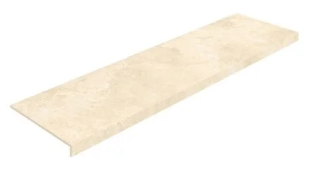Керамогранит Coliseum Аурелия Уайт Ступень фронтальная (Натуральный, 33х120) в Нижнем Тагиле