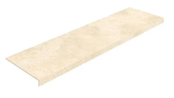 Керамогранит Coliseum Аурелия Уайт Ступень фронтальная (Натуральный, 33х120) в Нижнем Тагиле