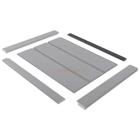 Финишный молдинг LF124B GR15K левый декорированный (31х12х2700мм) в Нижнем Тагиле