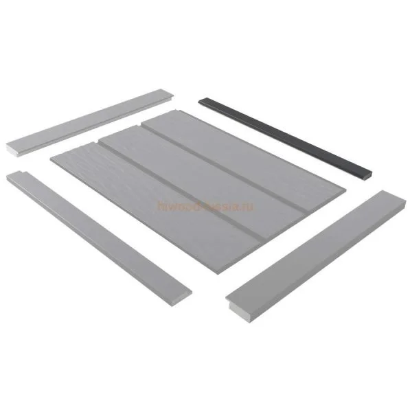 Финишный молдинг LF124B GR15K левый декорированный (31х12х2700мм) в Нижнем Тагиле