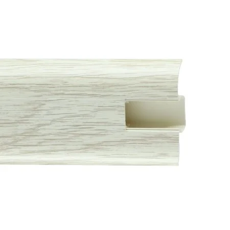 Пластиковый плинтус Royce №851 Дуб Льняной (58х22х2200мм) в Нижнем Тагиле