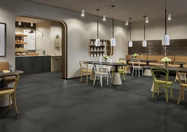 Керамогранит Coliseum Ардезия Блэк 60х120 (Натуральный и Реттифицированный) в Нижнем Тагиле