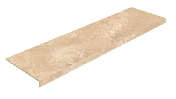 Керамогранит Coliseum Аурелия Беж Ступень фронтальная (Натуральный, 33х120) в Нижнем Тагиле