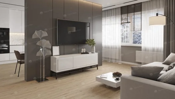 Каменно-полимерная плитка Alpine Floor Solo Анданте ECO 14-10, 3,5 мм 34 класс в Нижнем Тагиле