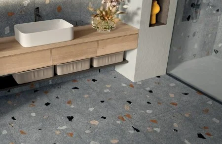 Керамогранит Coliseum Палладио Блэк 60х120 (Натуральный и Реттифицированный) в Нижнем Тагиле