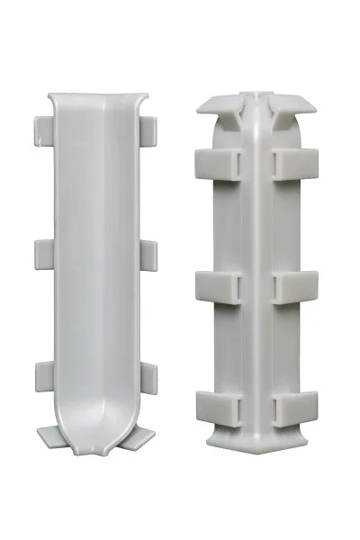 Внутренний угол Bonkeel ПЛ80 серый (ПВХ) в Нижнем Тагиле