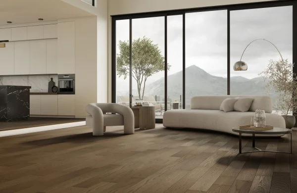 Паркетная доска Quartz Parquet Классик 7 мм Дуб Брауни 413 в Нижнем Тагиле