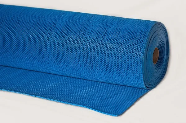 Грязезащитное рулонное покрытие ЗигЗаг Синий 4,5 мм (1,2 м) Китай в Нижнем Тагиле