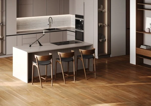 Паркетная доска Quartz Parquet Классик 5 мм Дуссия Африканская 550-63 в Нижнем Тагиле