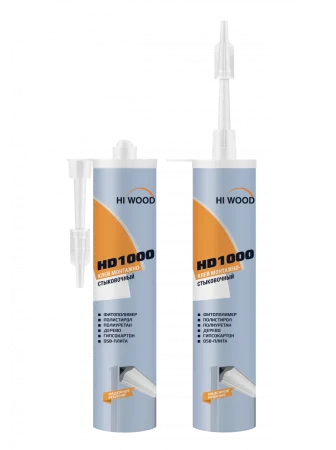 Монтажно-стыковочный клей HiWood HD1000 Белый 280 ml в Нижнем Тагиле