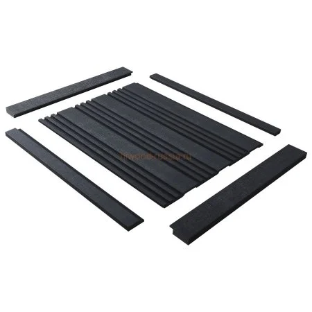 Финишный молдинг LF124B BK114K левый декорированный (31х12х2700мм) в Нижнем Тагиле