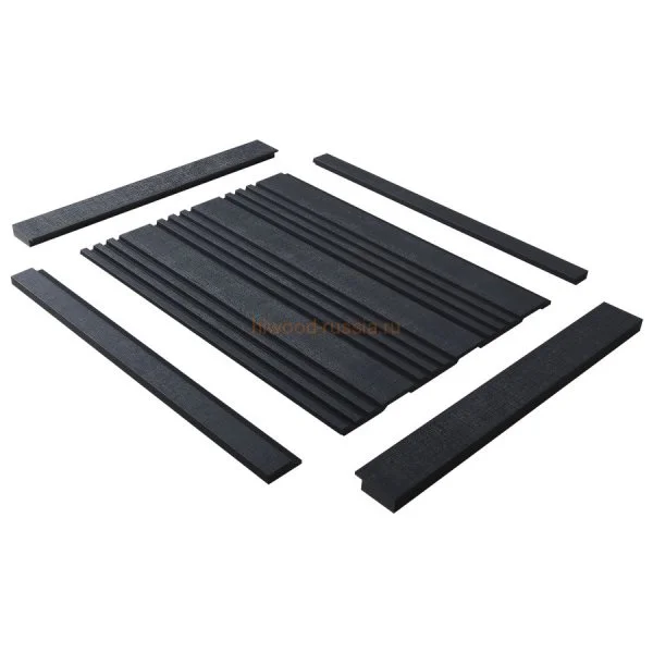 Финишный молдинг LF124B BK114K левый декорированный (31х12х2700мм) в Нижнем Тагиле