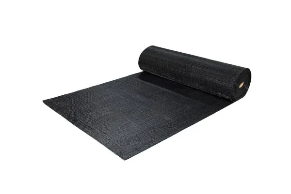 Грязезащитное рулонное покрытие ЗигЗаг Черный 5 мм (0,9 м) Китай в Нижнем Тагиле